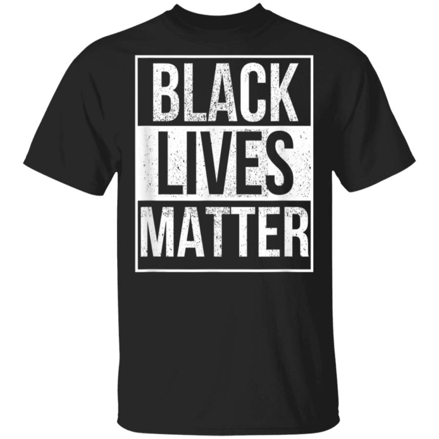 BLM T Shirt  Distressed Black Lives Matter TShirt