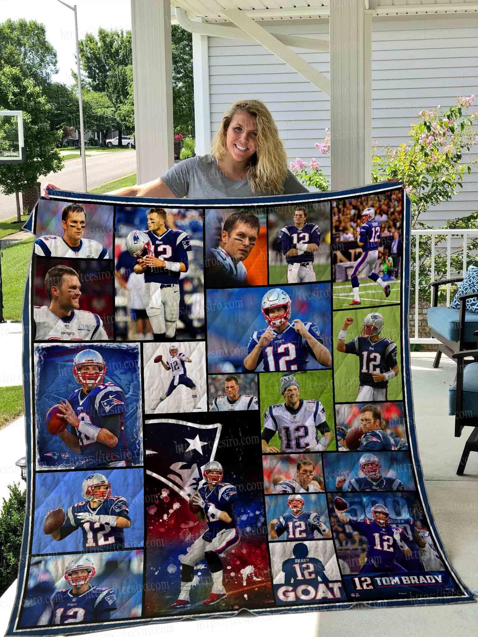 Tom Brady New England Patriots Quilt