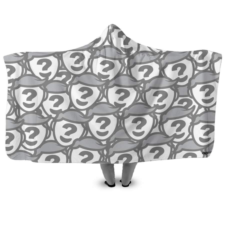 All Over Face Custom Hooded Blanket