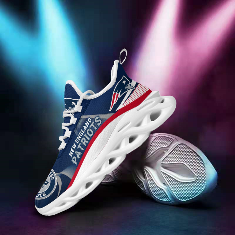 New England Patriots Yezy Running Sneakers Bg971