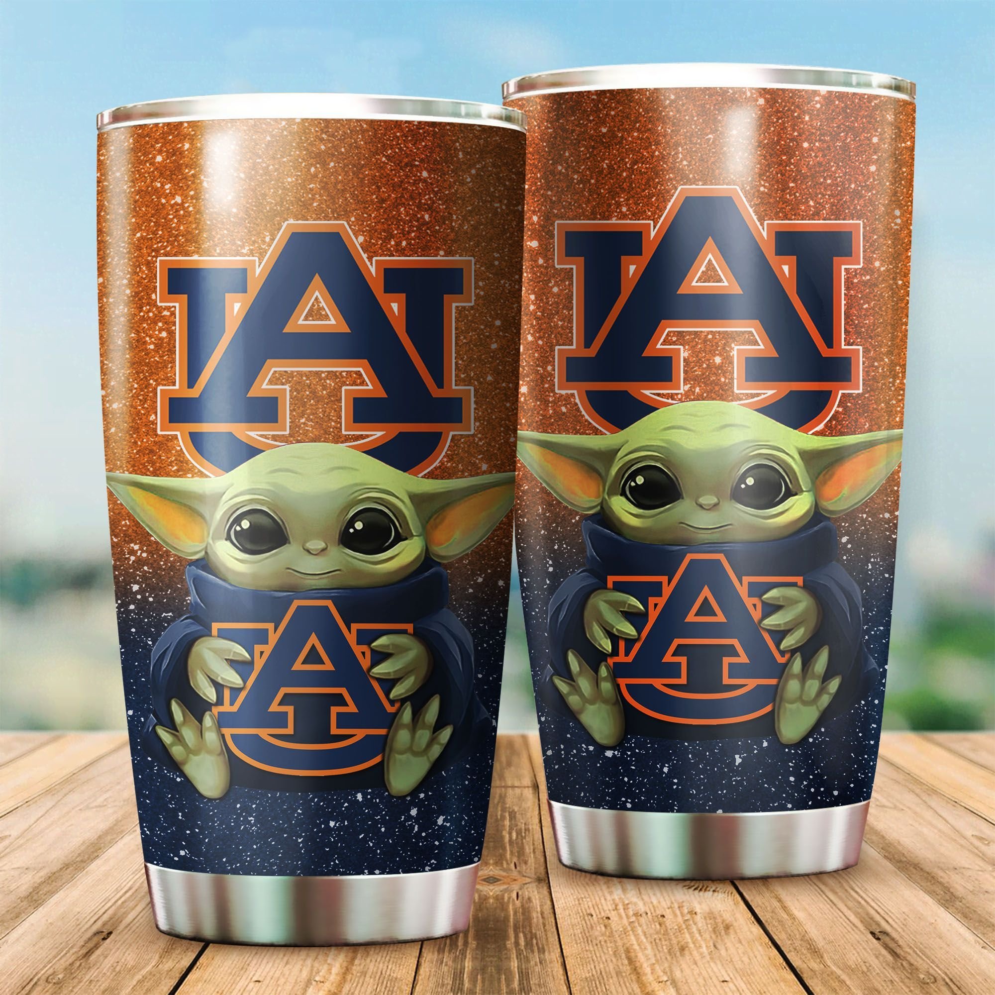 Buy Auburn Tigers Yoda Tumbler