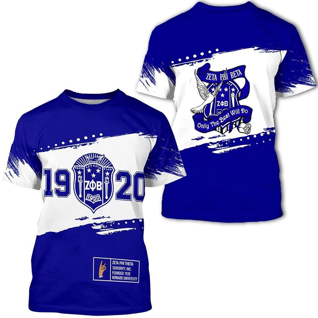 Sorority Tshirt – Zeta Phi Beta University Tshirt