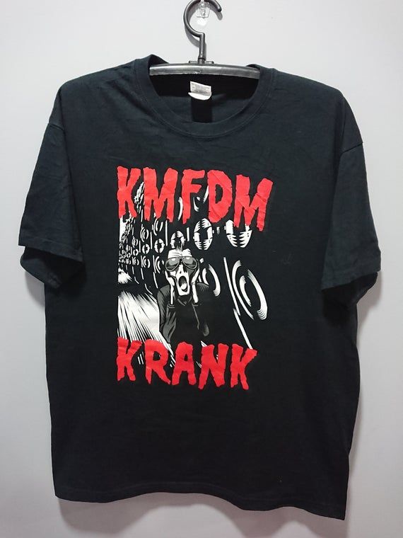 Vintage 00 S Kmfdm Krank It To Shirt 21 Sascha Konietzko Lucia Cifarelli Andy Selway Good Condition Shirt