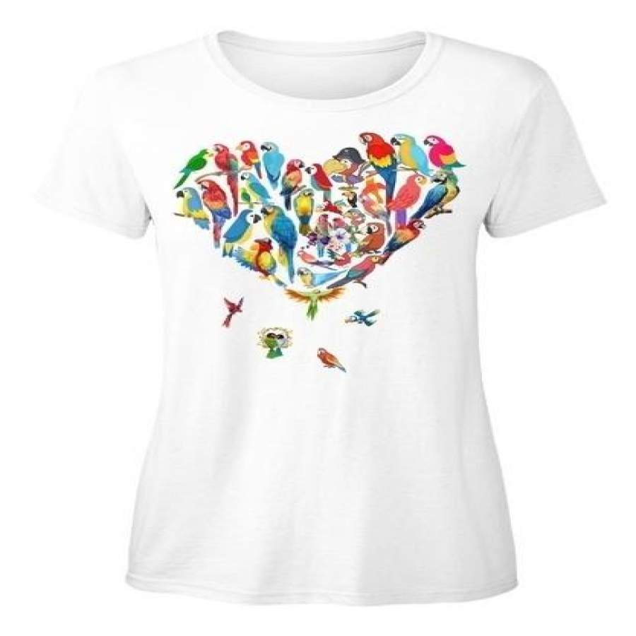 Parrot Heart Standard Women’S T-Shirt