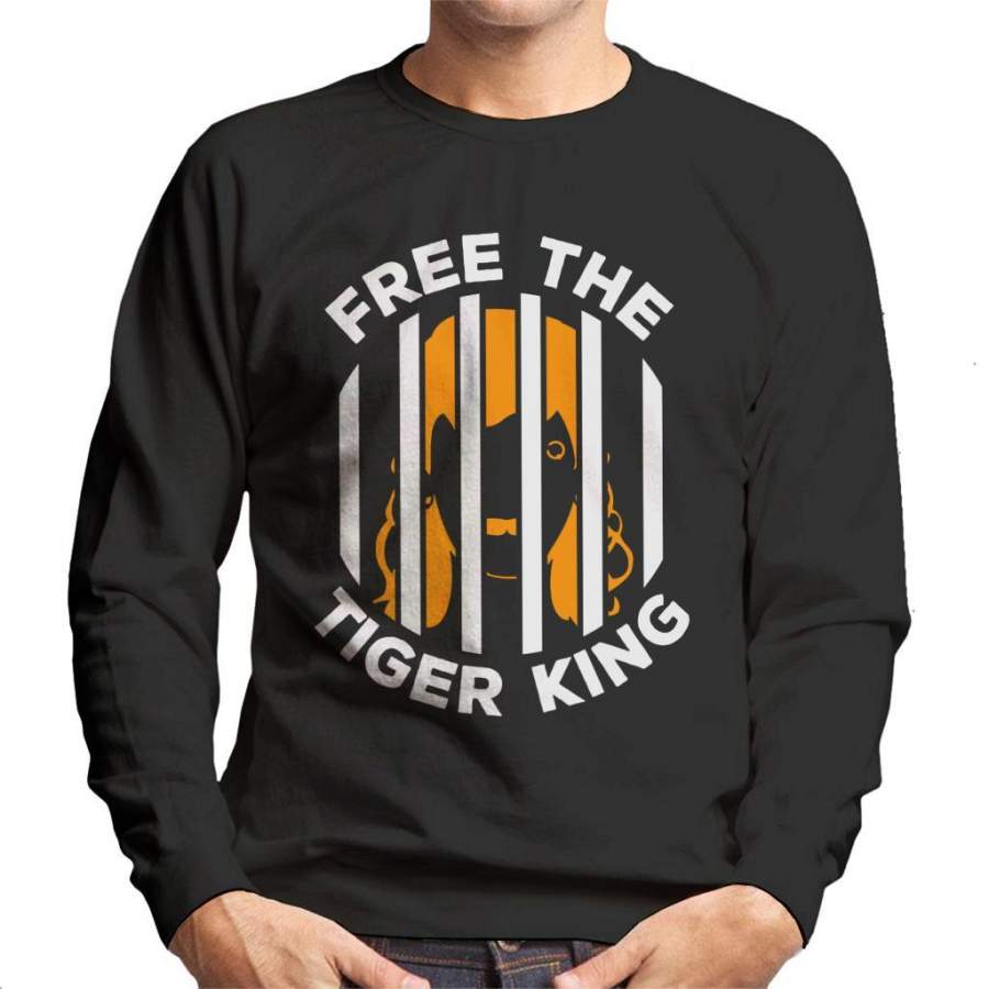 Free The Tiger King Joe Exotic Men’s Sweatshirt