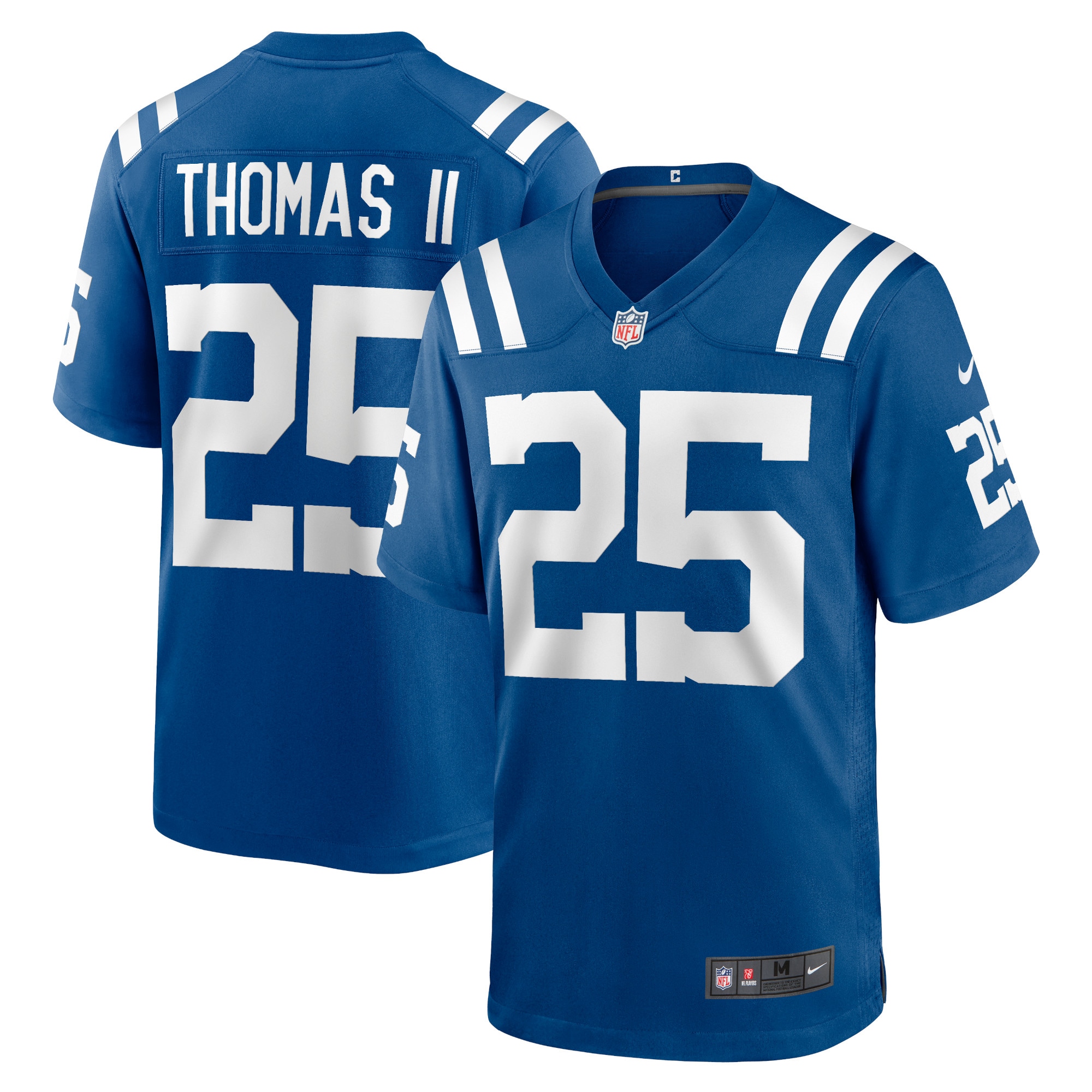 Rodney Thomas II Indianapolis Colts Game Player Jersey – Royal