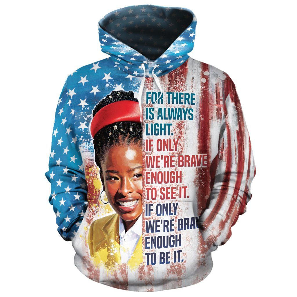 Amanda Gorman All-Over Hoodie