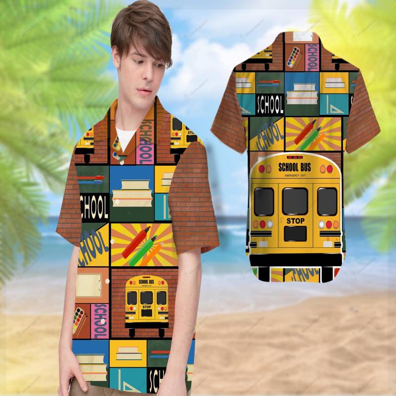 Back To School Hawaiian Shirt 0054 NNSA0074