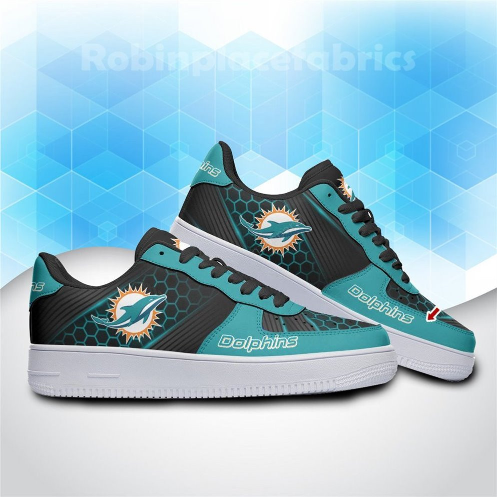 Miami Dolphins Af 1 Sneakers Shoes