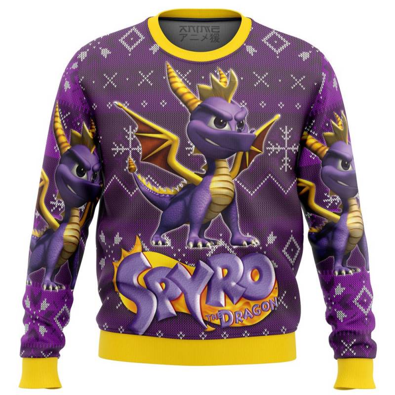 spyro the dragon Premium Ugly Christmas Sweater