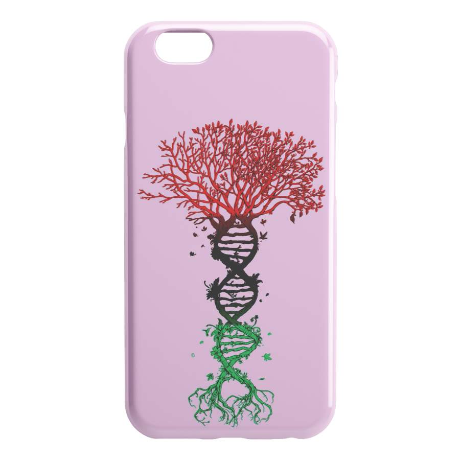 African American Black Girl Africa Melanin DNA My Root African iPhone Case