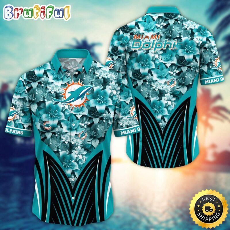 Nfl Miami Dolphins Hawaiian Shirt Tropical Aloha Shirt