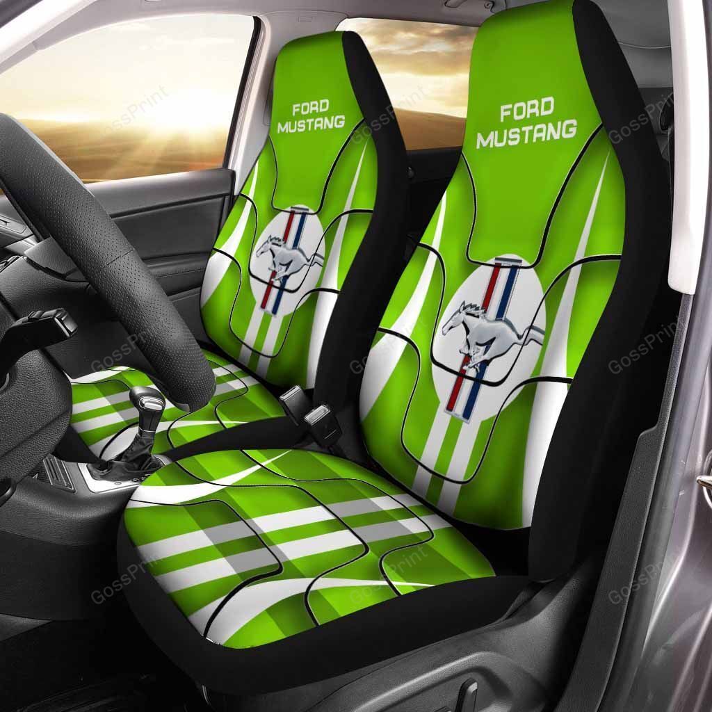 Mustang Car Seat Cover Ver 3 (Set Of 2)