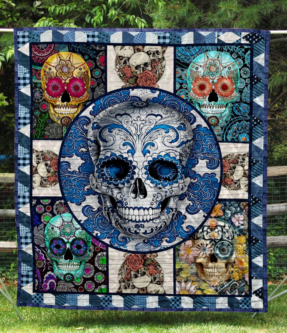 Skull NG 3D Quilt Blanket 568