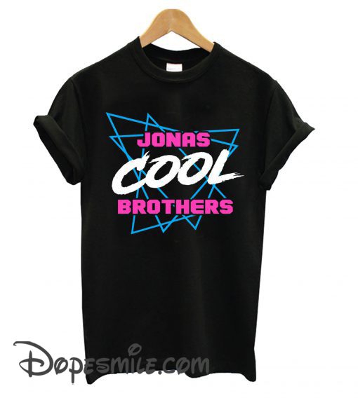 Jonas Brothers “Cool” Triangles Crop cool T shirt