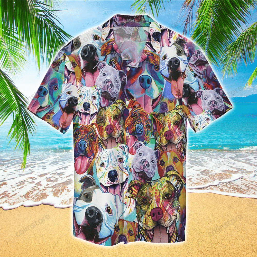 Pitbull Hawaii Shirt Aloha Ha28024