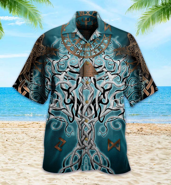 Yggdrasil Viking Living Room Psrb Hawaii Shirt Ha63295