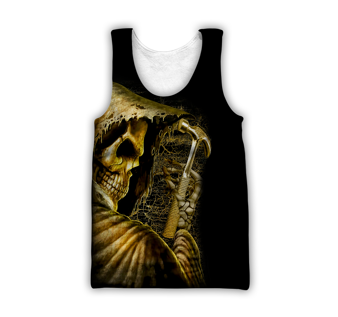 Tank top For Men And Women W100501| Gift for Roofer Hoodie Sweater Skull Roofer All Over Printed Shirts