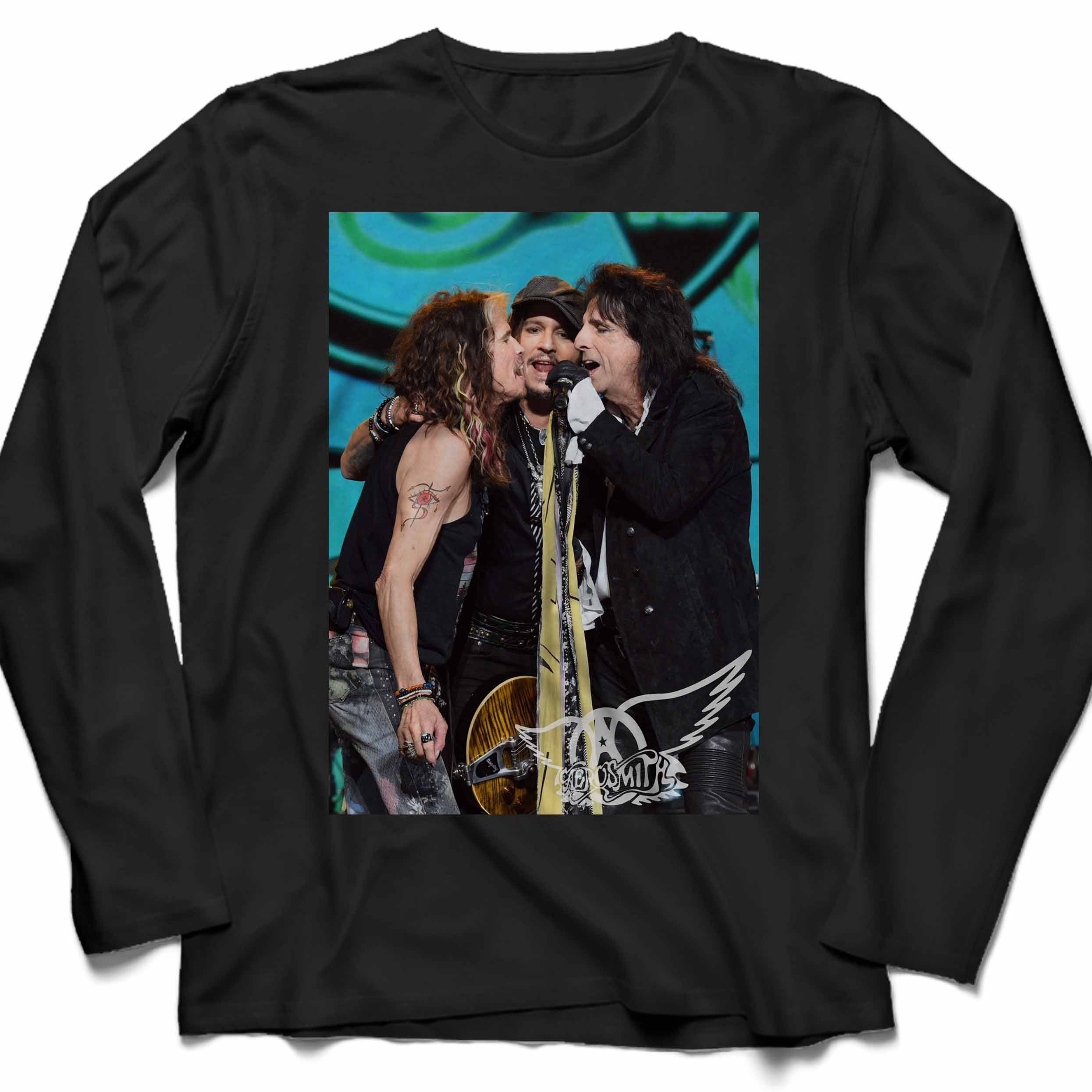 Aerosmith Band Unisex Long Sleeve T-Shirt Tee