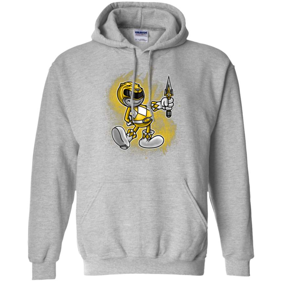 Yellow Ranger Artwork Pullover Hoodie