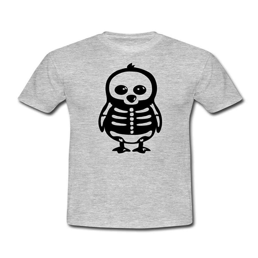 Penguin Skeleton Halloween Humour Men’S T-Shirt Graphic T-Shirt