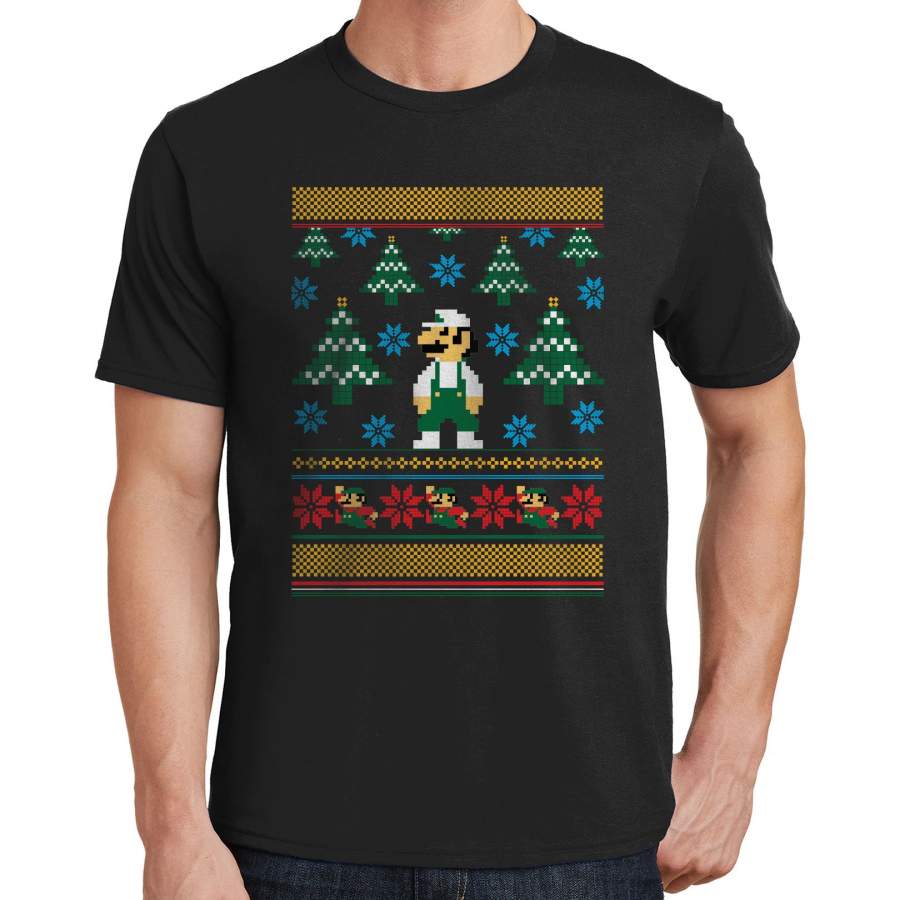 604 – Luigi Ugly Christmas Shirt