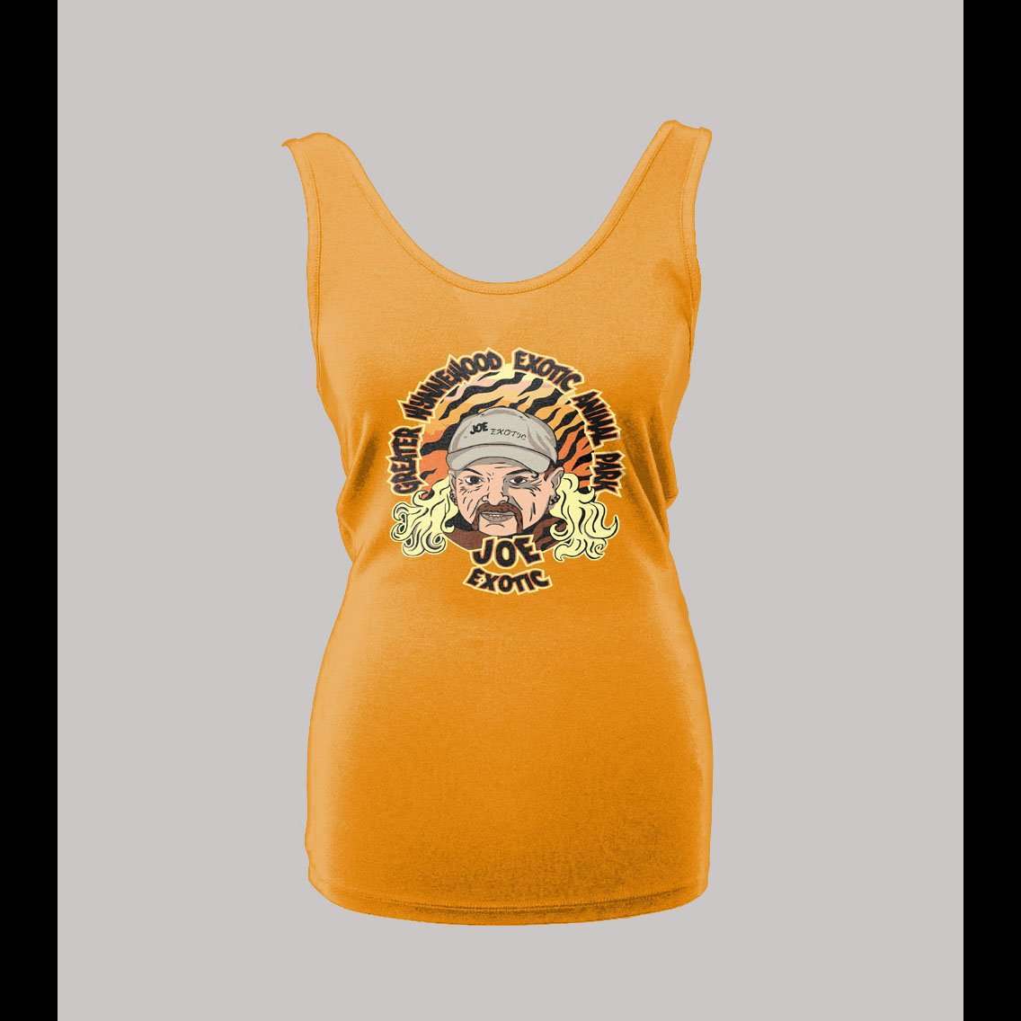 TIGER KING EXOTIC JOE’S ANIMAL PARK LADIES TANK TOP