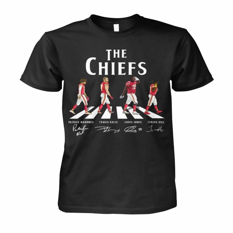 Kansas City Chiefs All Stars Abbey Road Men And Women T Shirt S-5Xl