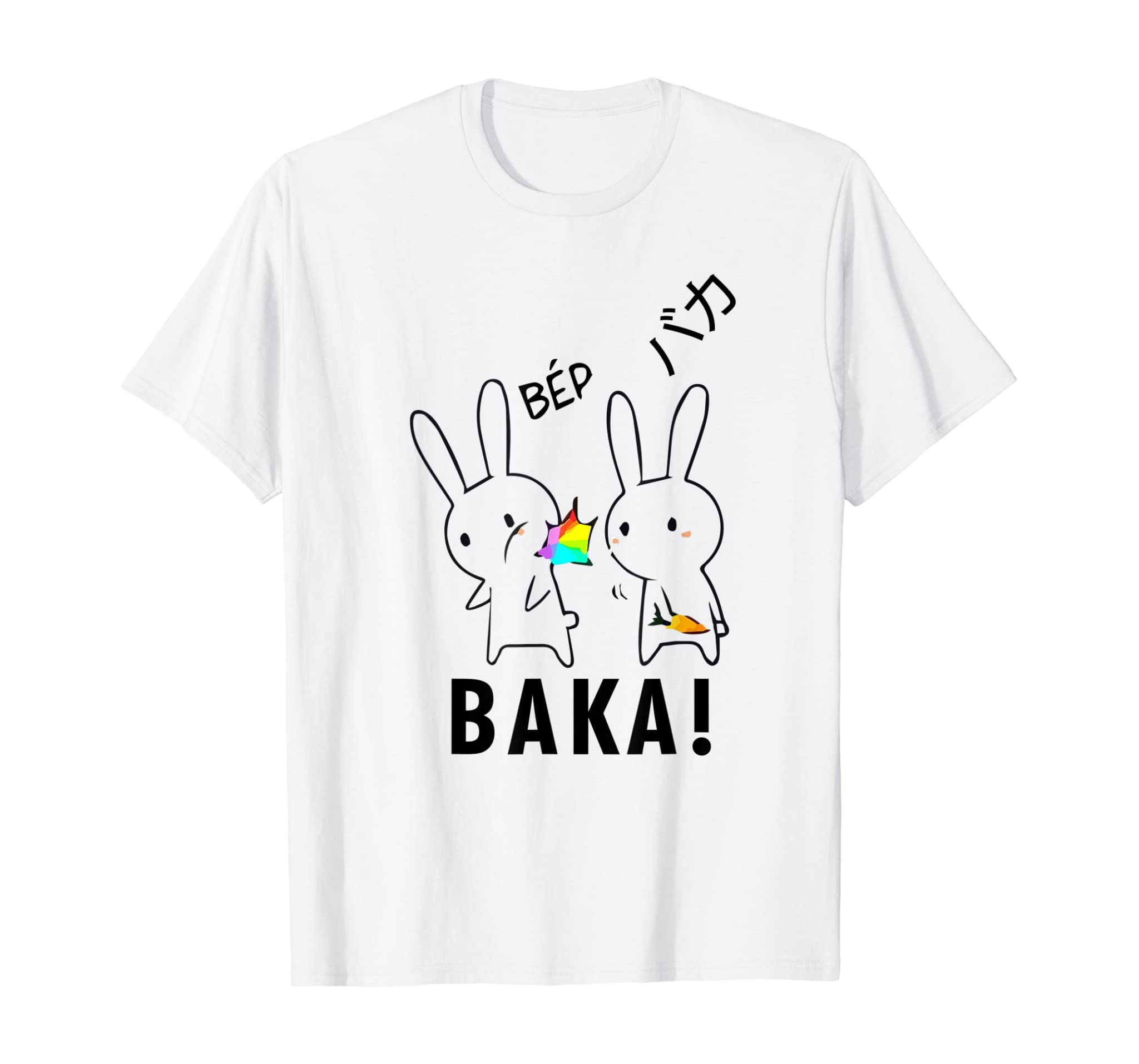 Baka Rabbit Funny Japanese word for Anime lovers Gift T-Shirt