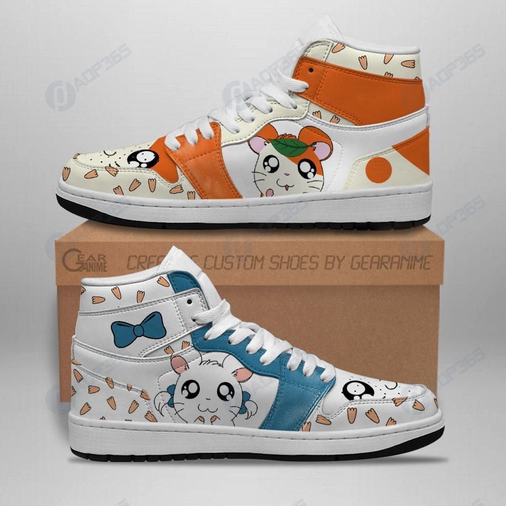 Hamtaro And Bijou Sneakers Custom Hamato Shoes Air Jordan 13 Shoes Hajd2403284