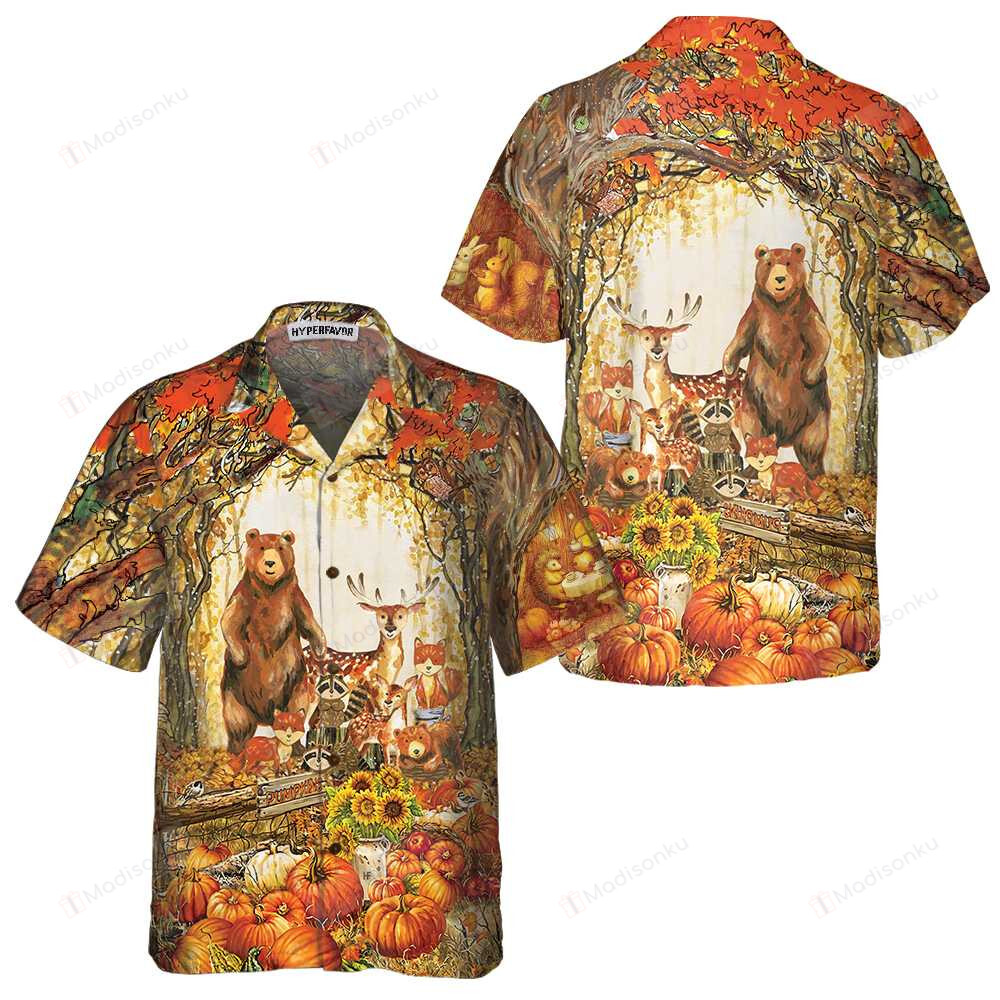 A Greatful Thanksgiving Hawaiian Shirt