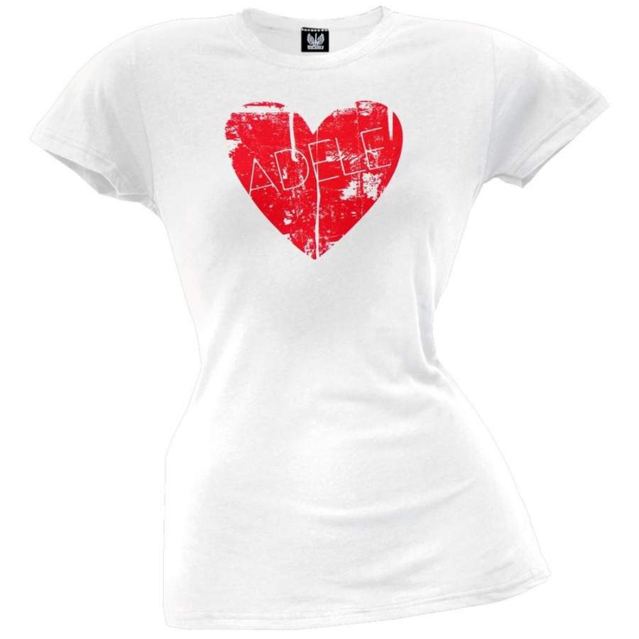 Adele – Heart Juniors T-Shirt