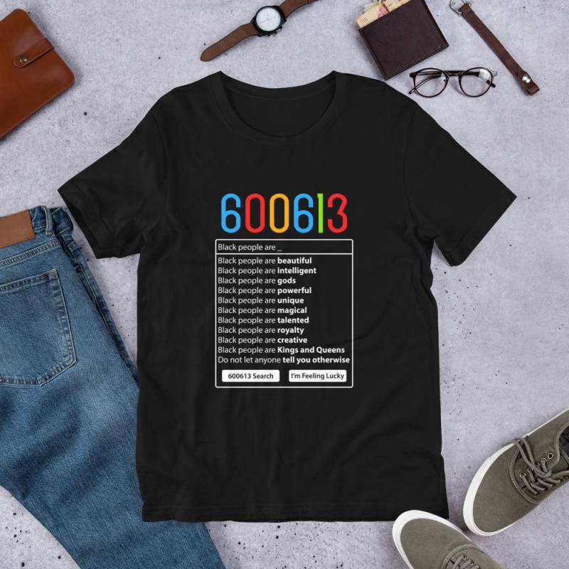 Black People Are 600613 Search Engine Black King Black Queen AF Shirt Black Pride Tee Shirt S-4XL Plus Size Short Sleeve Unisex T-Shirt