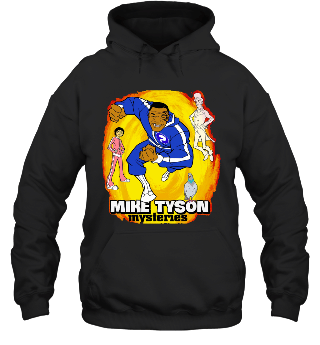 SUNRAIN Men’s Mike Tyson Mysteries Cartoon Hoodie