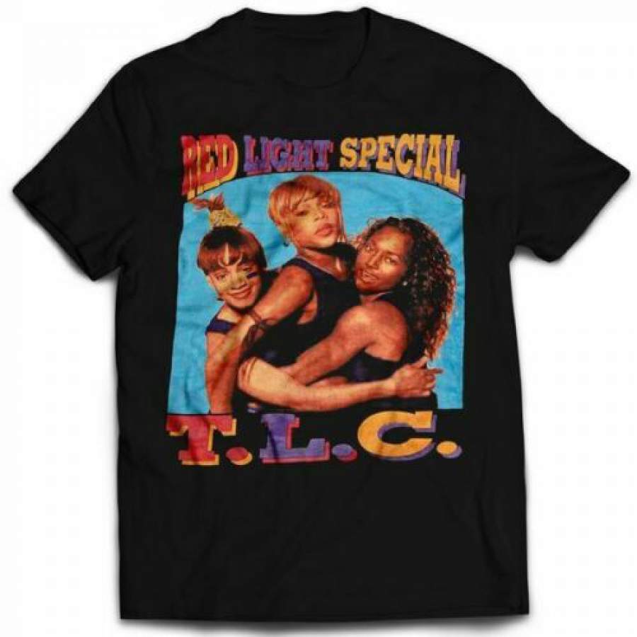 Vintage Style Tlc Red Light Special Rap T-Shirt