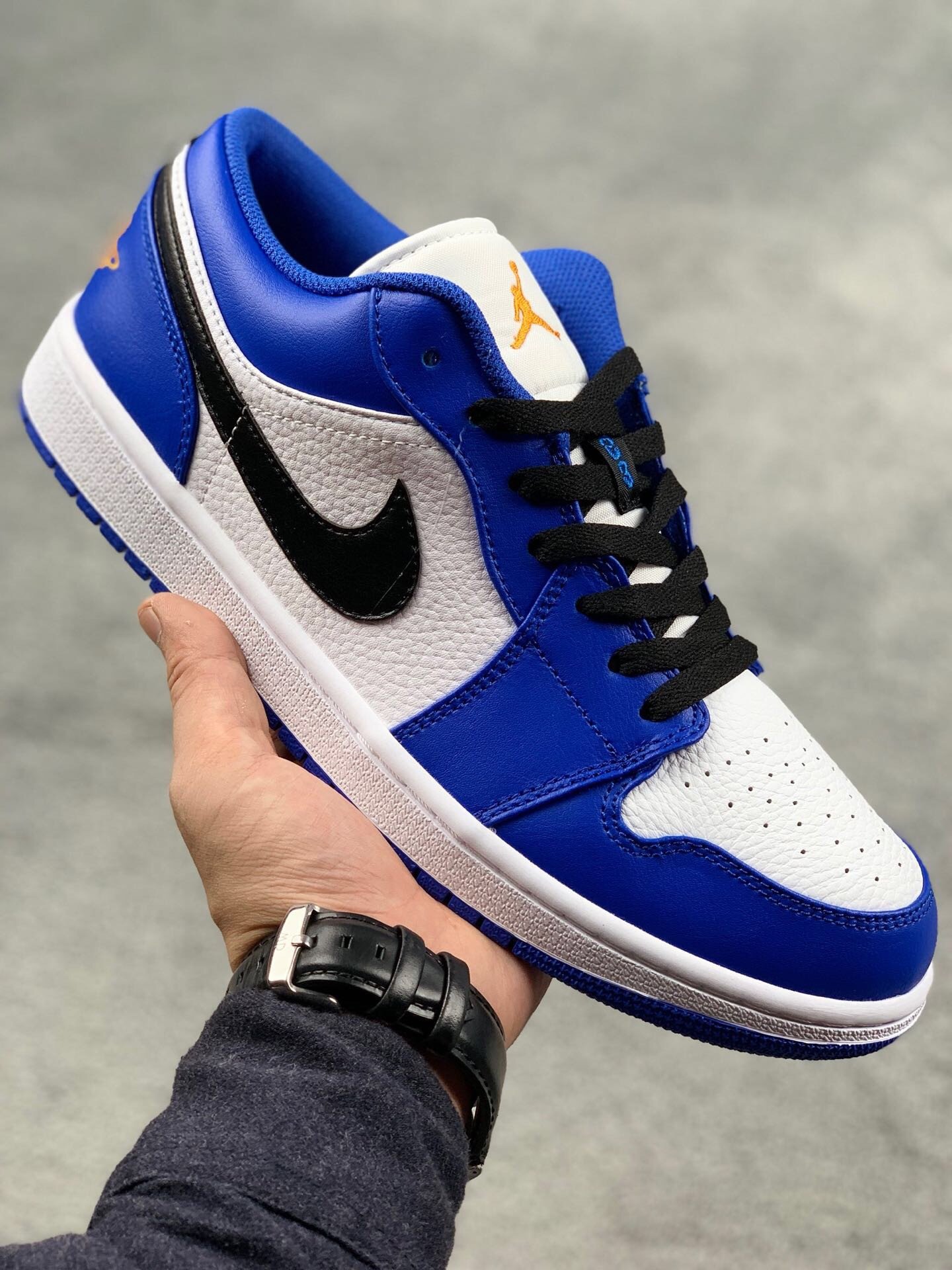 JD 1 Low Hyper RoyalWhite-Orange Peel 5341932