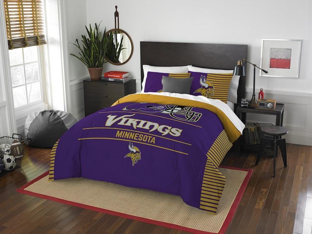 Minnesota Vikings Bedding Set (Duvet Cover & Pillow Cases)