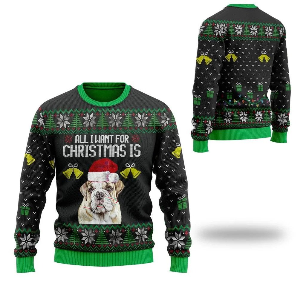 English Bulldog Dog Ugly Sweater – PoshmarkStore