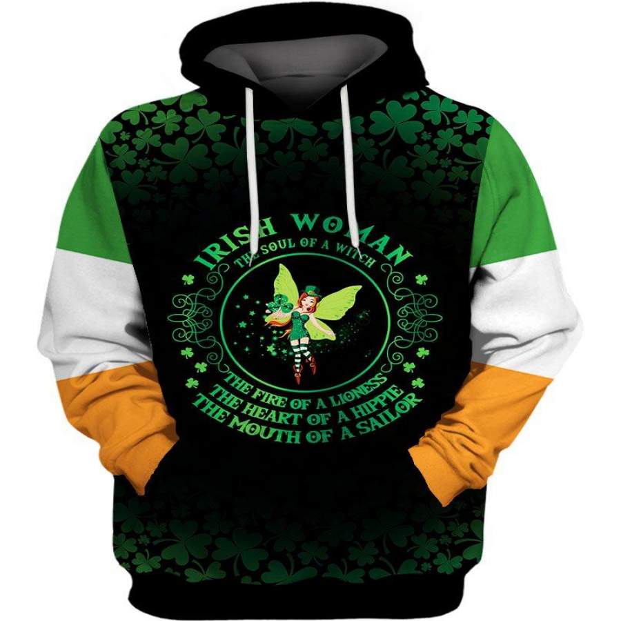 Irish Women US Unisex Size Hoodie