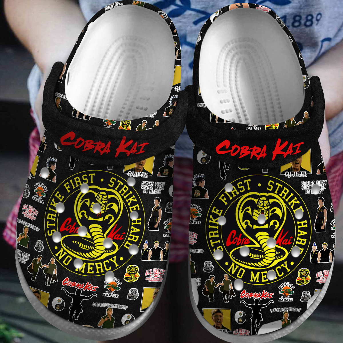 Cobra Kai Tv Series Crocss Clogs For Men Women And Kid Tr1805782927