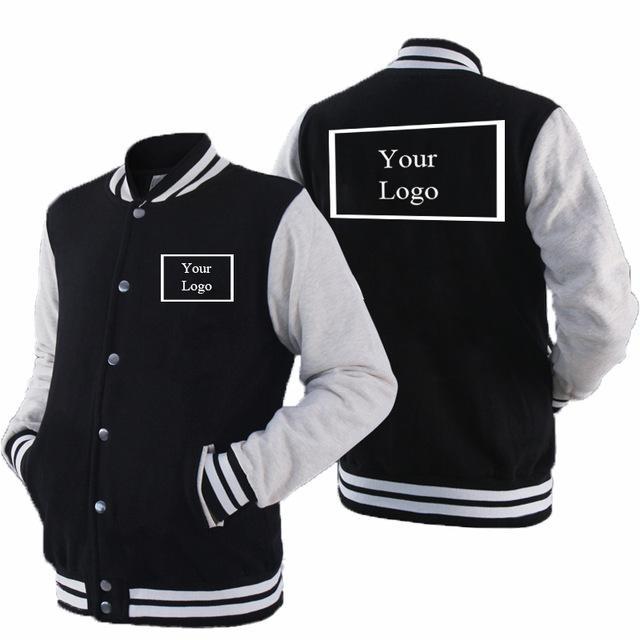 Baseball  Hoodiecoat Jacket  Customized  Logo Print Brand