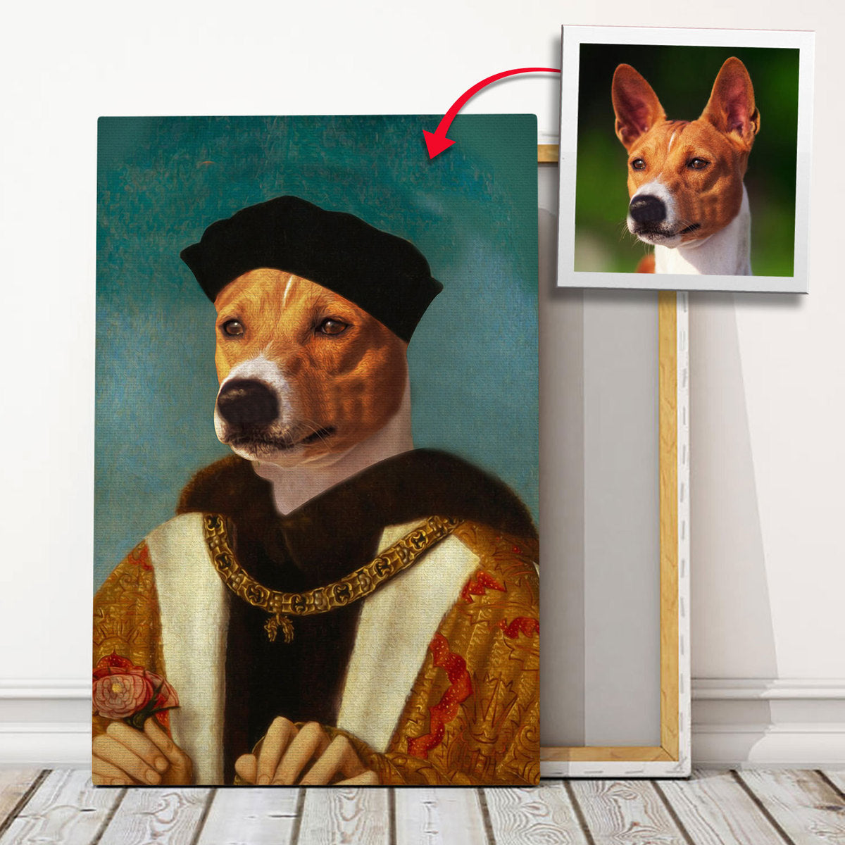 The First of The Tudors Henry VII – Custom Pet Canvas