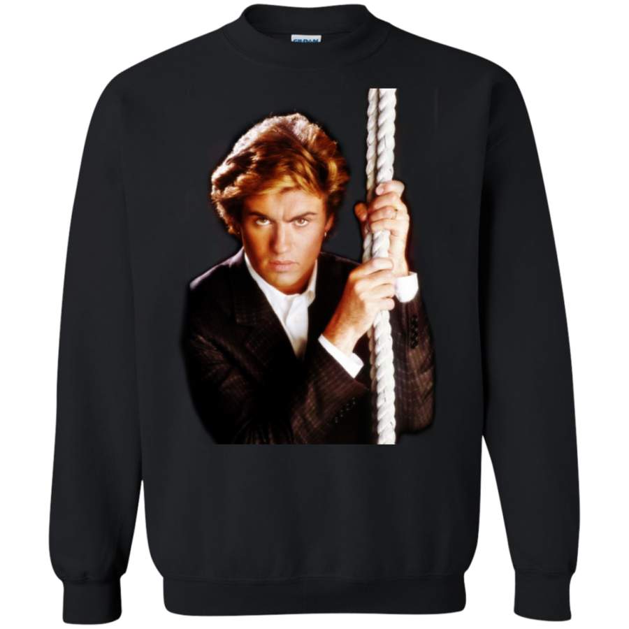 George Michael C (for Dark background) Pullover Sweatshirt