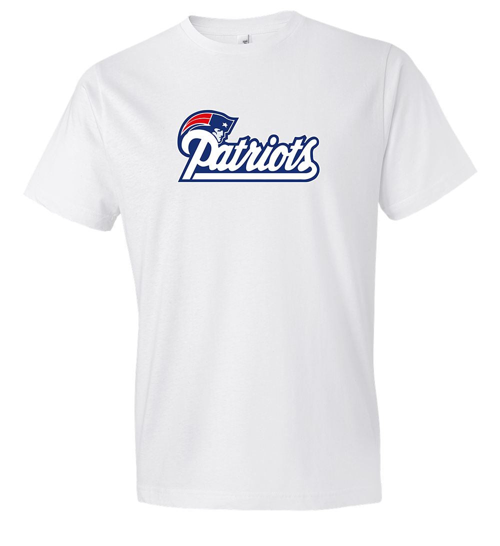 New England Patriots Text Logo T Shirt 6 Sizes S-3Xl!!