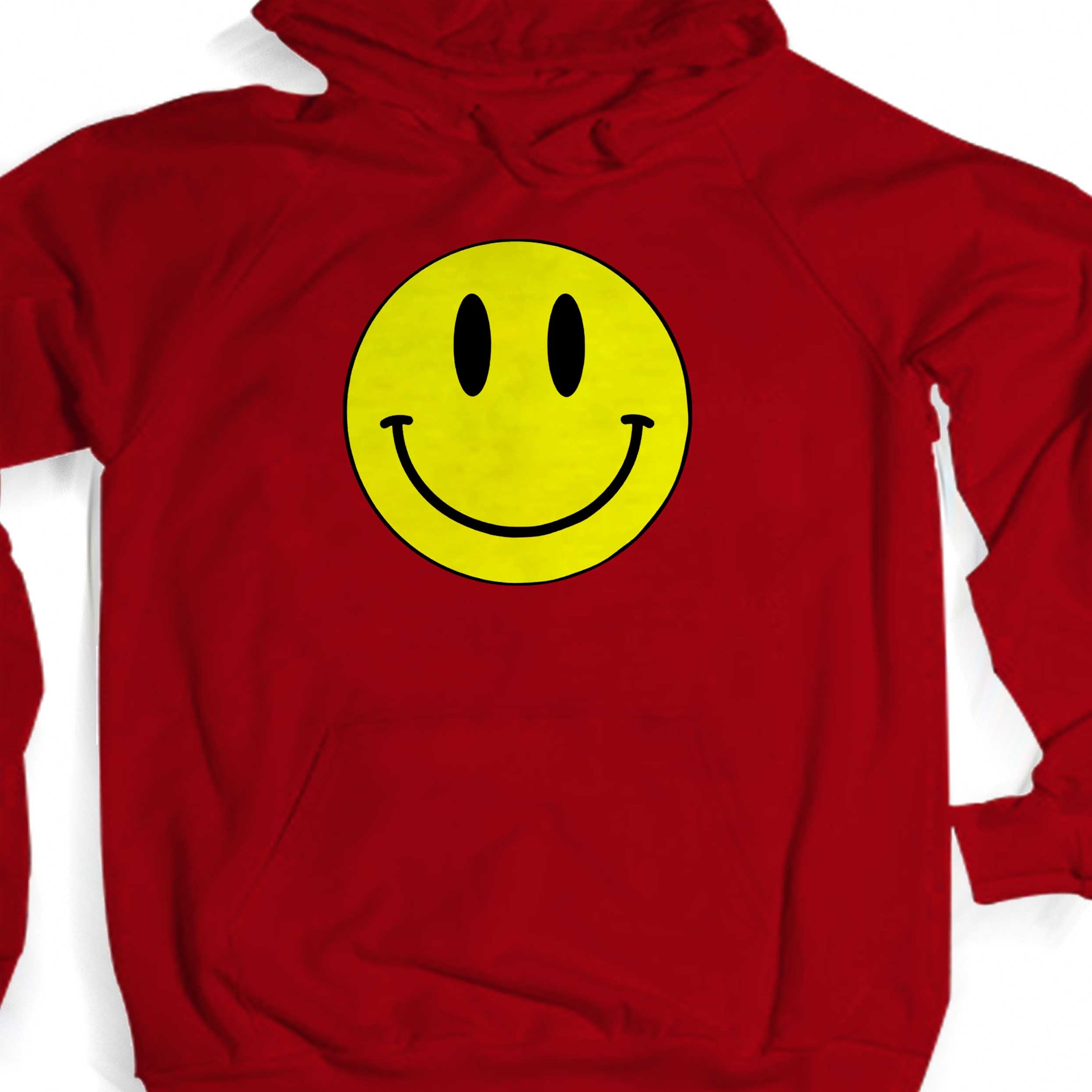 Acid Emoticon Smile Face Unisex Hoodie