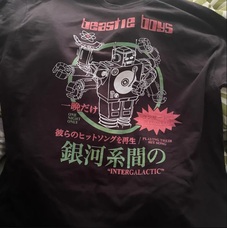 1998 Beastie Boys Intergalactic Hello Nasty T Shirt Beastie Boys In Concert Tee Shirt Outfit