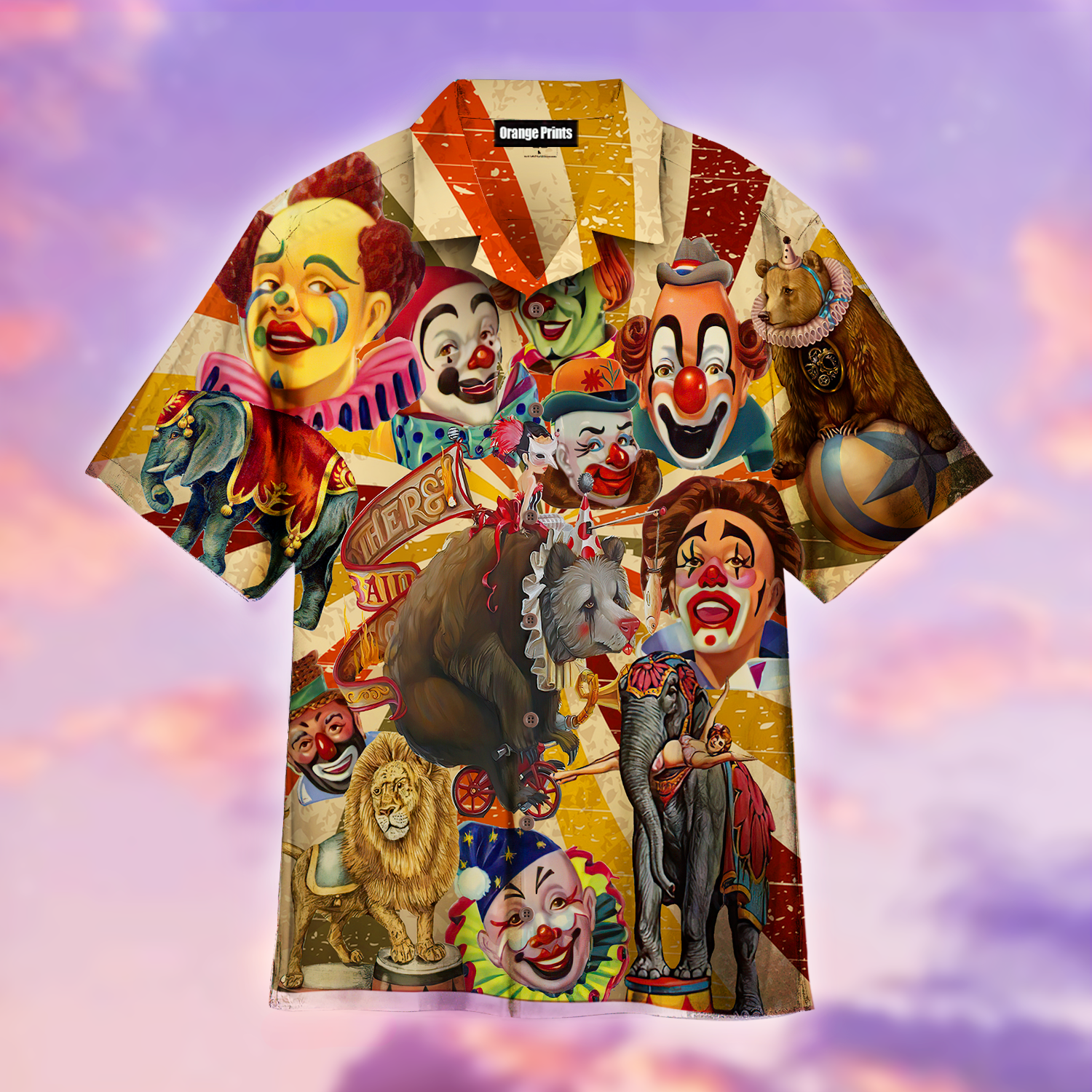 Clown Halloween Hawaii Shirt For Men Women Adult Ha95366