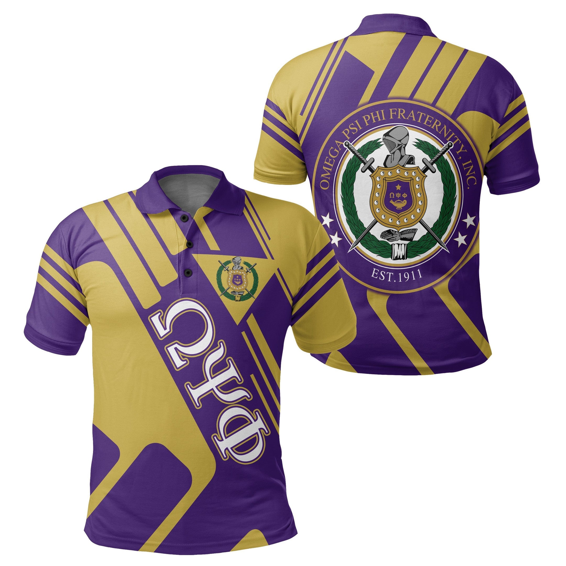 Fraternity Polo – Omega Psi Phi Polo Shirt