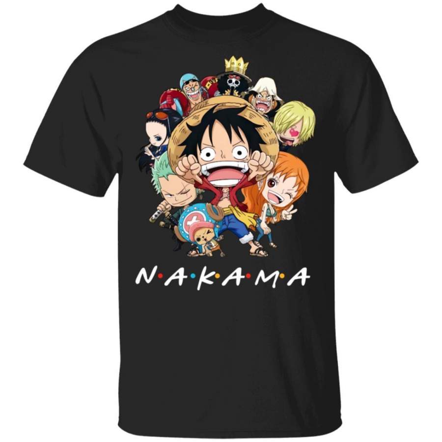 Nakama One Piece T-shirt FRIENDS Style Anime Tee MT04