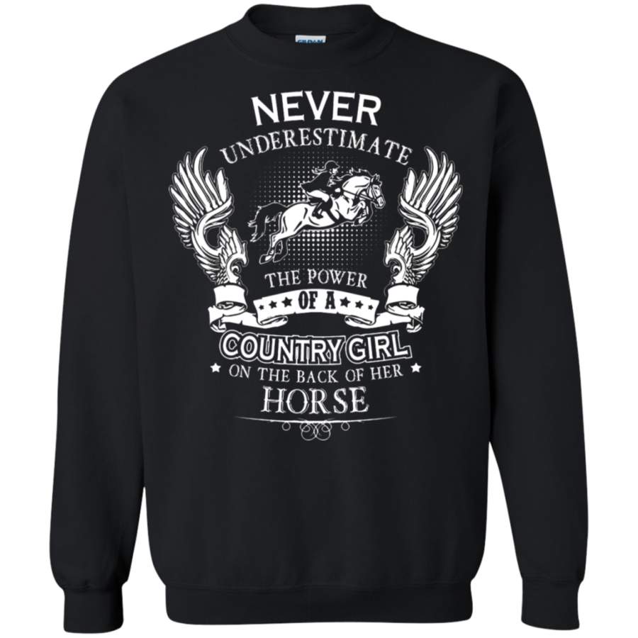 AGR Never Underestimate The Power Of A Country Girl Sweatshirt